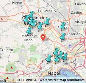 Mappa Strada Provinciale S. Maria A Cupito, 80145 Napoli NA, Italia (4.02786)