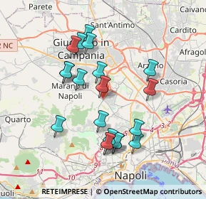 Mappa Strada Provinciale S. Maria A Cupito, 80145 Napoli NA, Italia (3.729)