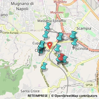 Mappa Strada Provinciale S. Maria A Cupito, 80145 Napoli NA, Italia (0.721)