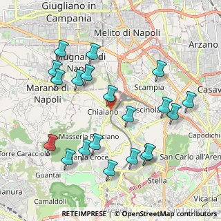 Mappa Strada Provinciale S. Maria A Cupito, 80145 Napoli NA, Italia (2.3345)