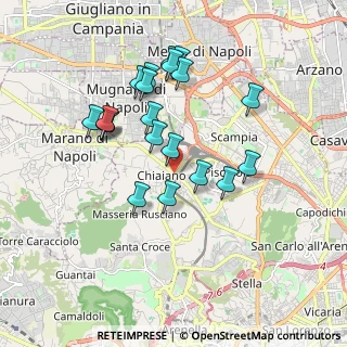 Mappa Strada Provinciale S. Maria A Cupito, 80145 Napoli NA, Italia (1.8155)