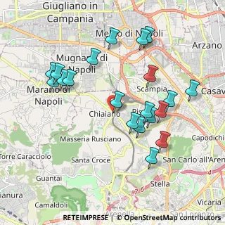 Mappa Strada Provinciale S. Maria A Cupito, 80145 Napoli NA, Italia (2.1345)