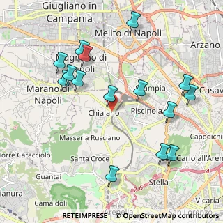 Mappa Strada Provinciale S. Maria A Cupito, 80145 Napoli NA, Italia (2.40333)