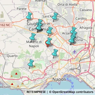 Mappa Strada Provinciale S. Maria A Cupito, 80145 Napoli NA, Italia (3.90867)