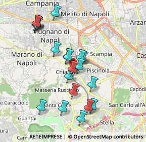 Mappa Strada Provinciale S. Maria A Cupito, 80145 Napoli NA, Italia (1.8995)