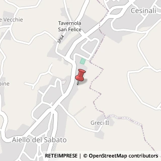 Mappa Via Mancini, 34, 83020 Aiello del Sabato, Avellino (Campania)