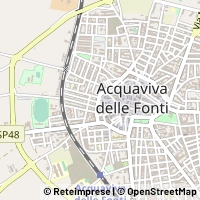 Kaart Acquaviva delle Fonti