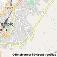 মানচিত্র Tempio Pausania