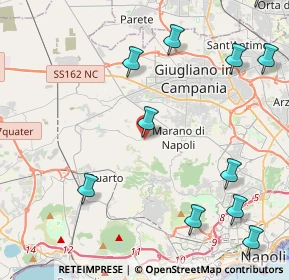 Mappa Via Socrate, 80016 Marano di Napoli NA, Italia (5.95727)