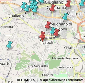 Mappa Via Arbusto, 80016 Marano di Napoli NA, Italia (2.803)