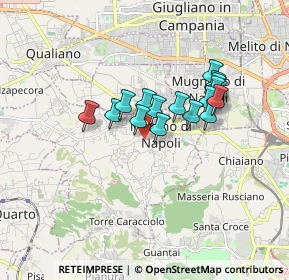 Mappa Via Arbusto, 80016 Marano di Napoli NA, Italia (1.41529)