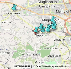 Mappa Via Arbusto, 80016 Marano di Napoli NA, Italia (1.60909)