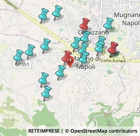 Mappa Via Arbusto, 80016 Marano di Napoli NA, Italia (0.998)