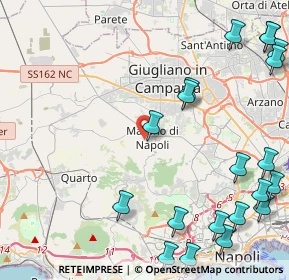 Mappa Via Arbusto, 80016 Marano di Napoli NA, Italia (6.6295)