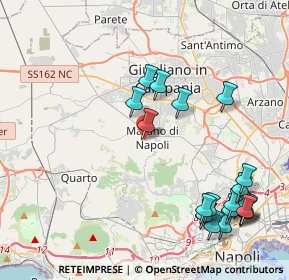 Mappa Via Arbusto, 80016 Marano di Napoli NA, Italia (5.4455)