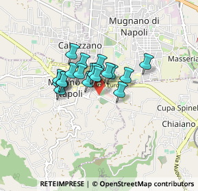 Mappa Via Guglielmo Pepe, 80016 Marano di Napoli NA, Italia (0.5705)