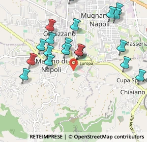 Mappa Via Guglielmo Pepe, 80016 Marano di Napoli NA, Italia (1.127)