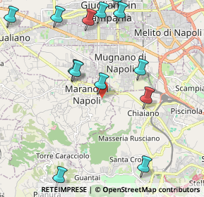 Mappa Via Guglielmo Pepe, 80016 Marano di Napoli NA, Italia (2.70308)