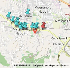 Mappa Via Un. Sovietica, 80016 Marano di Napoli NA, Italia (0.88563)