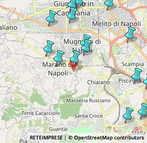 Mappa Via Un. Sovietica, 80016 Marano di Napoli NA, Italia (2.78733)