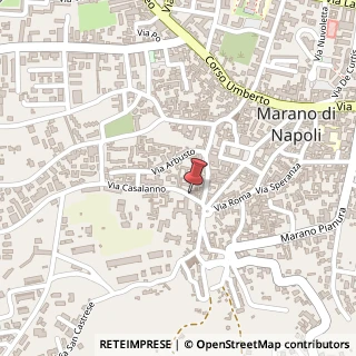 Mappa Via Casalanno, 9, 80016 Marano di Napoli, Napoli (Campania)