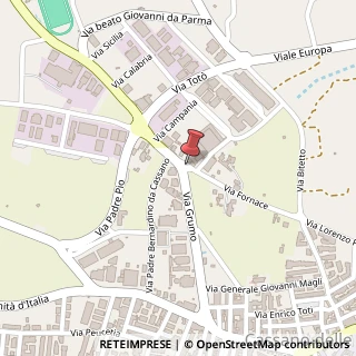 Mappa Via Grumo, Km0.400, 70020 Cassano delle Murge, Bari (Puglia)
