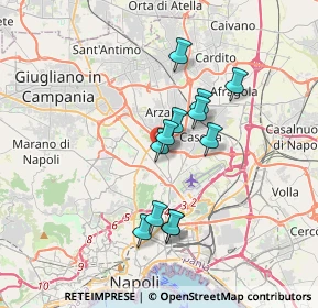 Mappa Via Privata Parco Mimose, 80144 Napoli NA, Italia (3.04083)