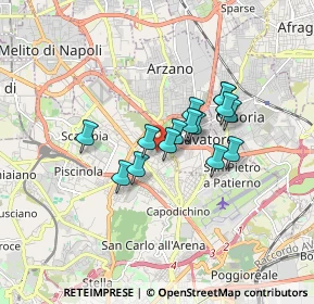 Mappa Via Privata Parco Mimose, 80144 Napoli NA, Italia (1.29933)