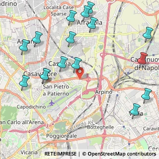 Mappa Via Circumvallazione esterna di Napoli, 80026 Casoria NA, Italia (2.93313)