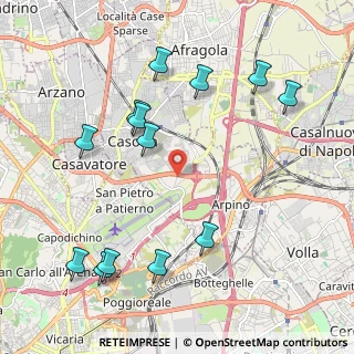 Mappa Via Circumvallazione esterna di Napoli, 80026 Casoria NA, Italia (2.56154)