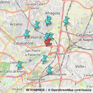 Mappa Via Circumvallazione esterna di Napoli, 80026 Casoria NA, Italia (1.72833)