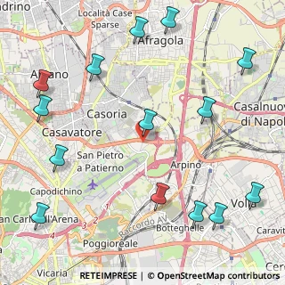 Mappa Via Circumvallazione esterna di Napoli, 80026 Casoria NA, Italia (3.09429)