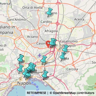 Mappa Via Circumvallazione esterna di Napoli, 80026 Casoria NA, Italia (5.40474)