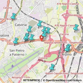 Mappa Via Circumvallazione esterna di Napoli, 80026 Casoria NA, Italia (1.09286)