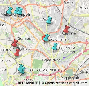 Mappa Via Il Giardino dei Ciliegi, 80144 Napoli NA, Italia (2.72455)