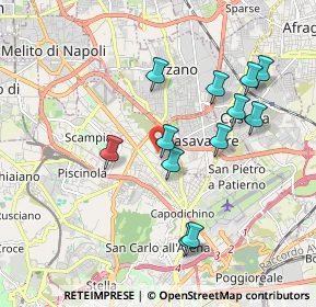 Mappa Via Il Giardino dei Ciliegi, 80144 Napoli NA, Italia (1.95333)