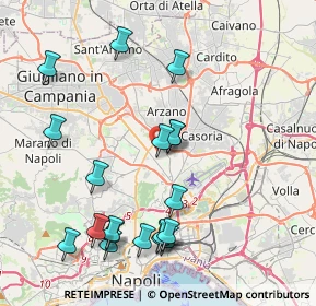 Mappa Via Il Giardino dei Ciliegi, 80144 Napoli NA, Italia (4.73842)