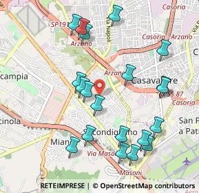 Mappa Via Il Giardino dei Ciliegi, 80144 Napoli NA, Italia (1.142)