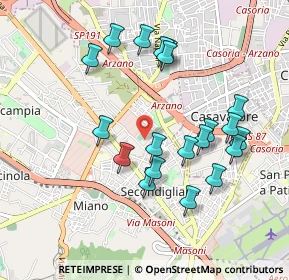 Mappa Via Il Giardino dei Ciliegi, 80144 Napoli NA, Italia (1)