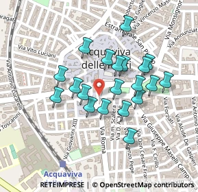 Mappa Piazza di Vagno, 70033 Acquaviva delle Fonti BA, Italia (0.2005)