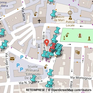 Mappa Piazza di Vagno, 70033 Acquaviva delle Fonti BA, Italia (0.03846)