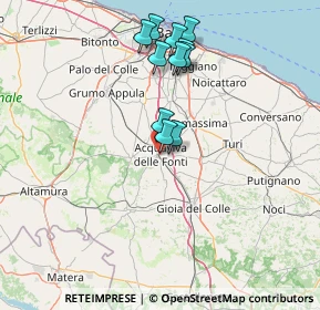 Mappa Piazza di Vagno, 70033 Acquaviva delle Fonti BA, Italia (14.27091)