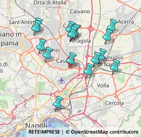 Mappa Via Circumvallazione Esterna, 80019 Casandrino NA, Italia (3.90625)