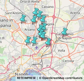 Mappa Via Circumvallazione Esterna, 80019 Casandrino NA, Italia (2.70571)