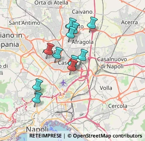 Mappa Via Circumvallazione Esterna, 80019 Casandrino NA, Italia (3.13091)