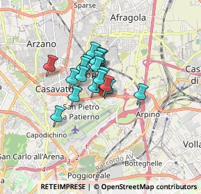 Mappa Via Circumvallazione Esterna, 80019 Casandrino NA, Italia (1.06778)
