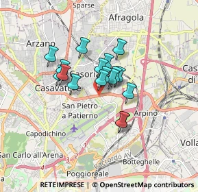 Mappa Via Circumvallazione Esterna, 80019 Casandrino NA, Italia (1.24176)
