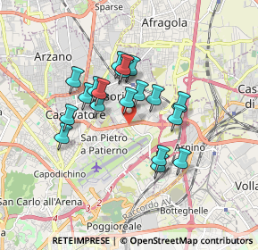 Mappa Via Circumvallazione Esterna, 80019 Casandrino NA, Italia (1.48421)