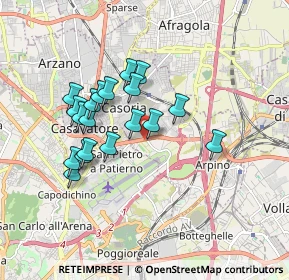 Mappa Via Circumvallazione Esterna, 80019 Casandrino NA, Italia (1.63632)