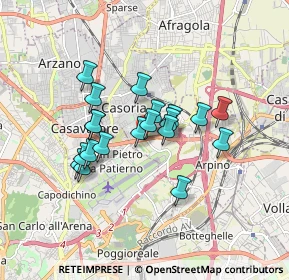 Mappa Via Circumvallazione Esterna, 80019 Casandrino NA, Italia (1.44)